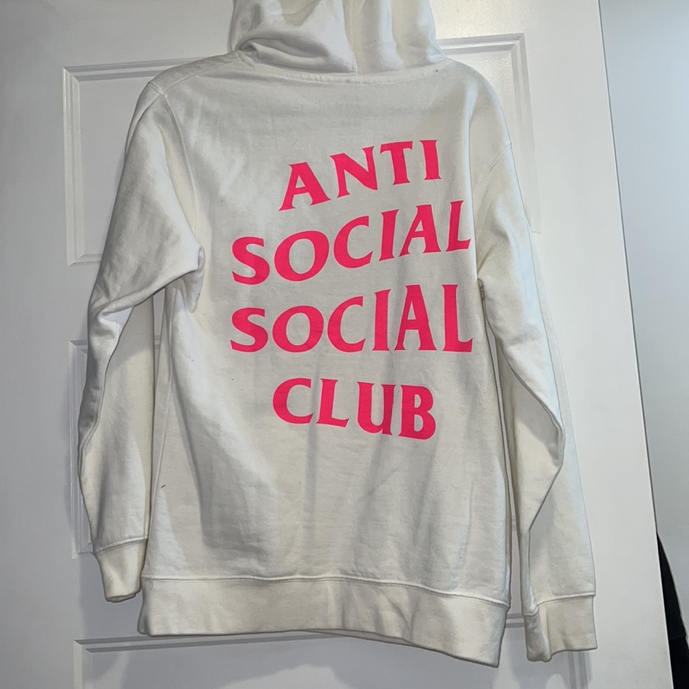 Anti Social Social Club white pink SS-17